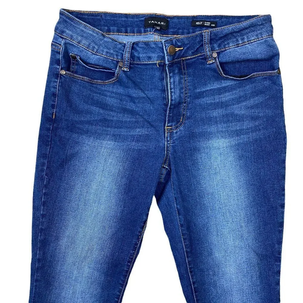 Tahari Kelly Classic Skinny Jeans Size 10/30